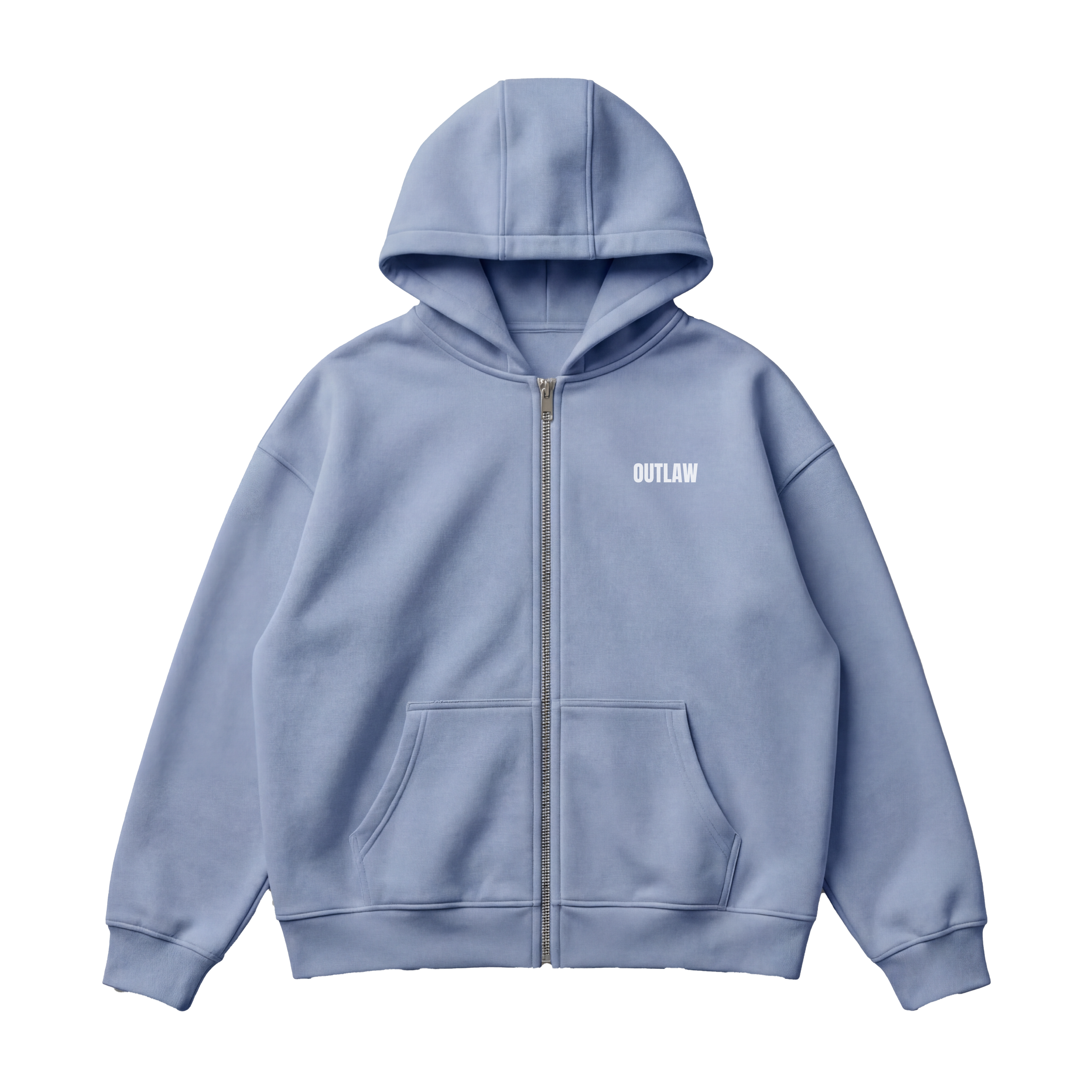 Oversized Zipper Hoodie