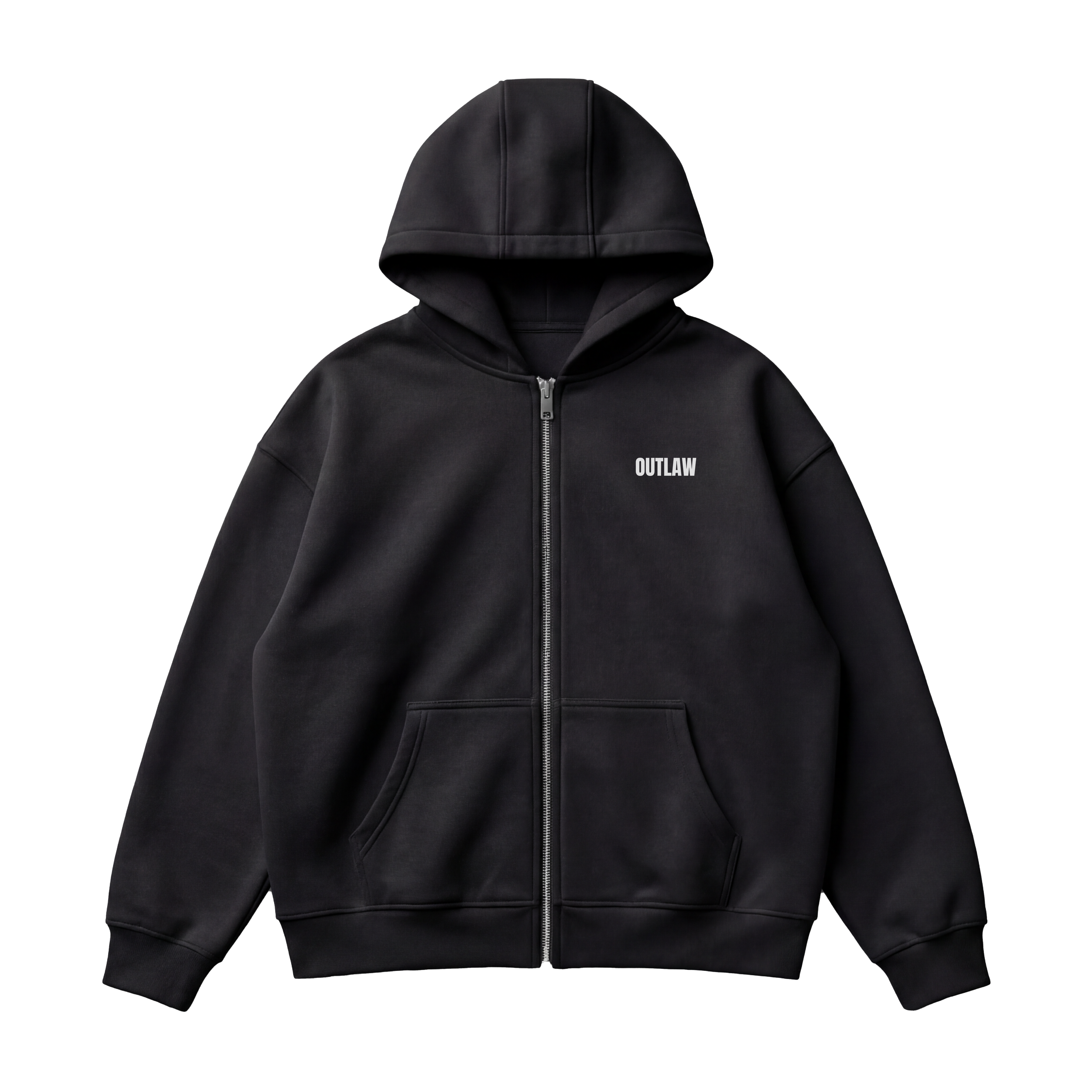 Oversized Zipper Hoodie