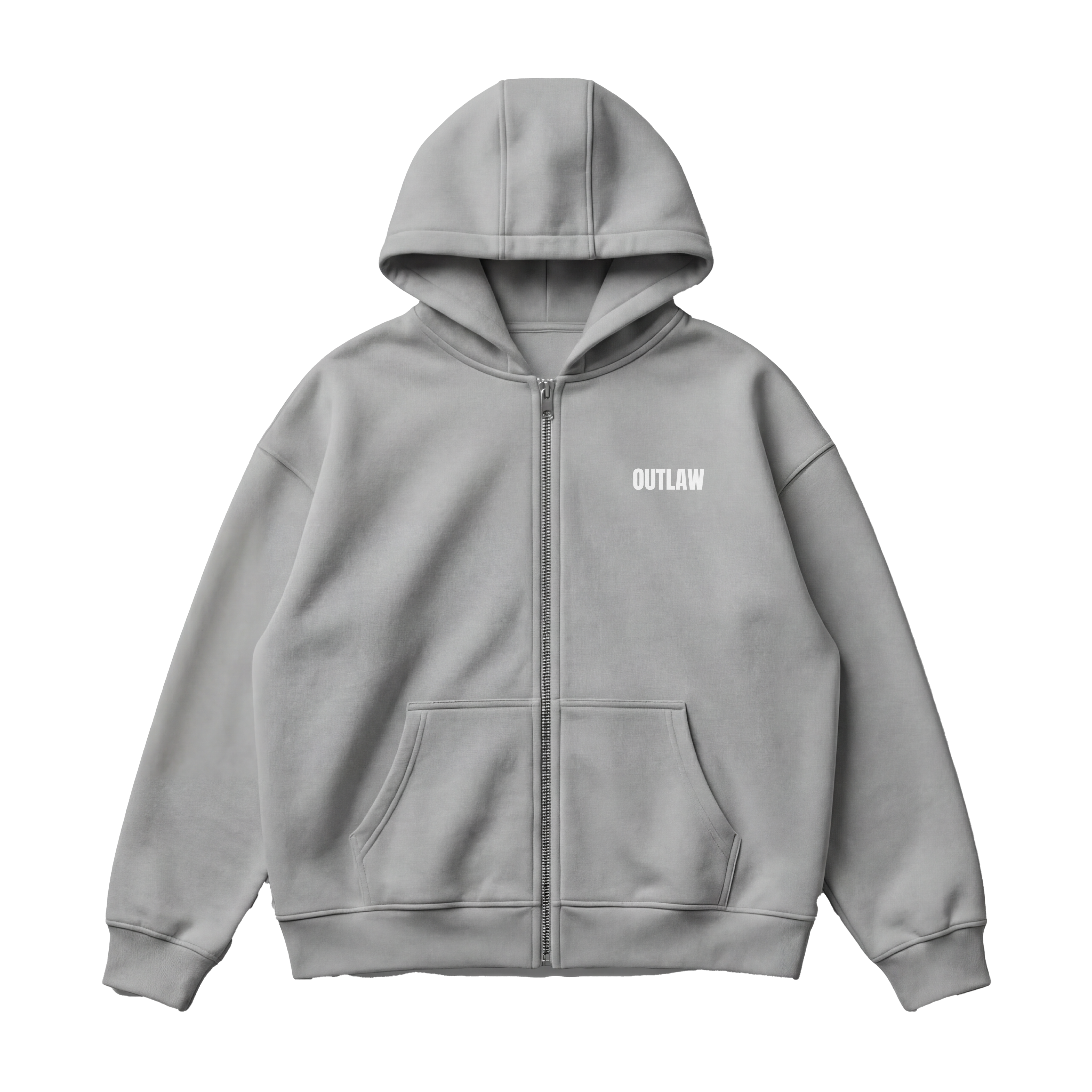 Oversized Zipper Hoodie